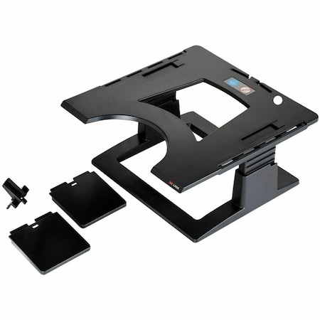 3M Ergonomic Notebook Riser, Black MMMLX500