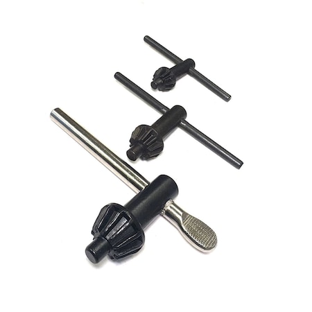 Hhip .26 in/6.5mm .314 in/8mm & .354 in/8.9mm Replacement Drill Chuck Keys (9999-0063) 9999-0064