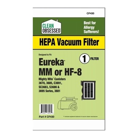 Supplies On Demand Eureka HF8 Filter CF430
