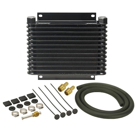 Derale 13613 220 GVolkswagon 0.37 Barb Fitting Transmission Cooler DER13613