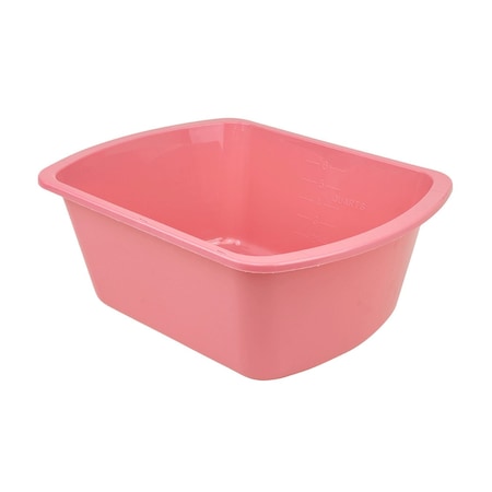 Dynarex Wash Basin Rectangular Mauve, 7.4 qt, 50PK 4227