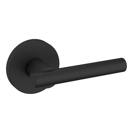 Baldwin Baldwin Preconfigured 5137 Lever with 5046 Rose Right Hand Half Dummy Lock Satin Black Finish - 5137190RDM