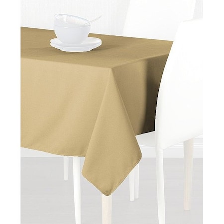 R&R Textile Tablecloth, Rectangle, Color Beige, PK12 AT-Signature-52x96-9684-Beige