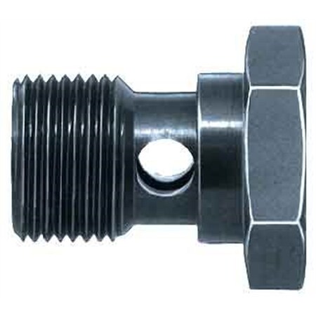 Aeroquip 3/8 Inch - 24, Single Hole, Steel FCM2921