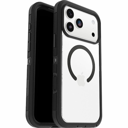 Otterbox Defender Xt Pro Clear Magsafe Case With Camera Control For Apple Iphone 17 Pro Max - Dark Side 77-98469