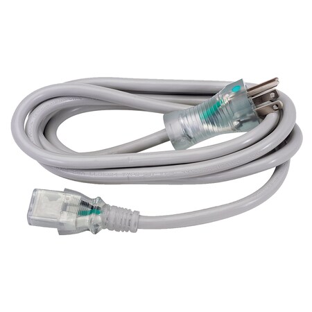 Electri-Cord Power Strip, Hospital Grade, 5-15P, 8 ft. 113890