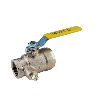 Apollo Valves BV, GAS MAIN BURN, 1-1/2in, 50GB (SER, BRZ, DBL 1/4in TAP) 50GB7A1A