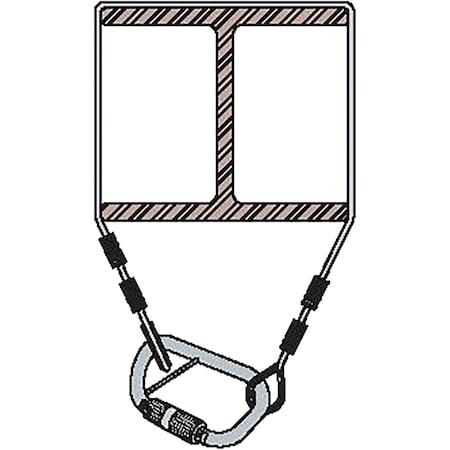 Miller Cross-Arm Strap (1 D?Ring & 1 Loop) 8185/2FTGN