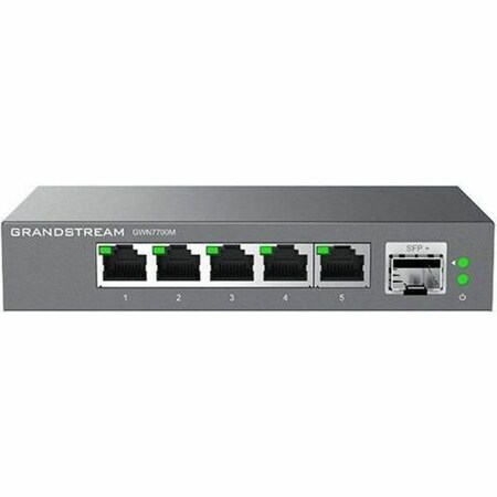 Grandstream Unmanaged 2.5 Multi-Gigabit Switch, 5 x 2.5 GigE, 1 x SFP+ GWN7700M