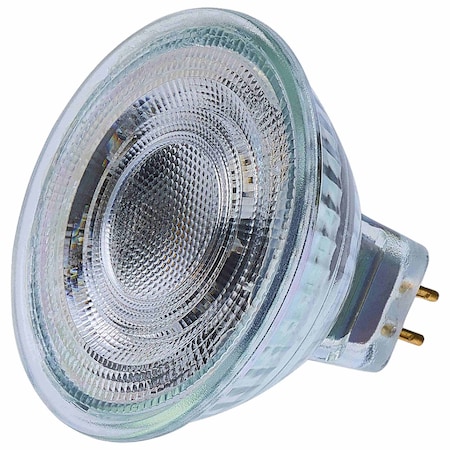 Satco 5.5 Watt MR16 LED Floodlight 3500K CCT GU5.3 Base 12 Volt S12367