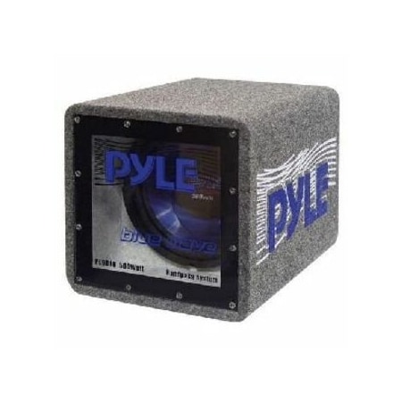 Pyle 10'' 500 Watt Bandpass Enclosure System PLQB10