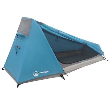 Wakeman Single Person Tent 1 Person Camping Tent w/ Rainfly Lightweight Outdoor Bivy Bag Shelter 75-CMP1204