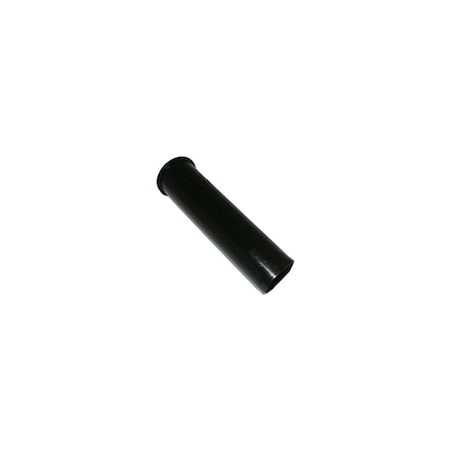 Larsen Supply Co. Flanged Kitchen Drain Tailpiece, Black PVC, 1.5 x 6-In. 881391