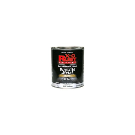 True Value X-O Rust Premium Anti-Rust Enamel, Oil-Base Tint Base, Interior/Exterior, 1 Qt. XOT-QT