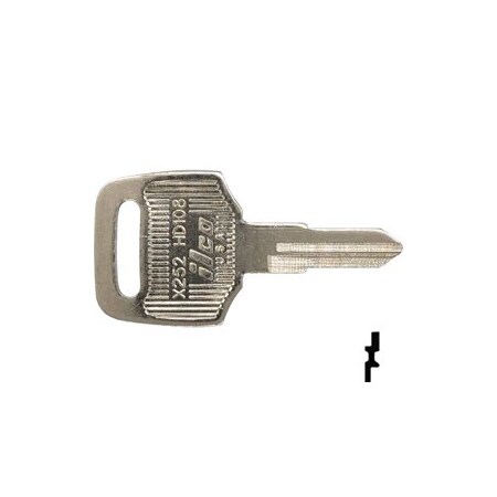 Ilco Unican Honda Motorcycle HD108, 10PK X252