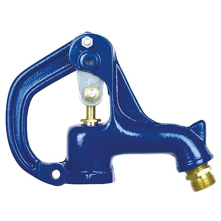 Water Source -RM Yard Hydrant Head Assembly, Iron, Blue, For: Blue Frost-Proof Yard Hydrant YHC-BLUE