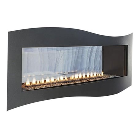 Empire See-Through IP Natural Gas Burner with Barriers Screen VFLB48SP90N