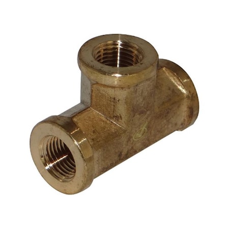 Jmf 0.37 x 0.37 x 0.25 in. Pipe Tee 4505723