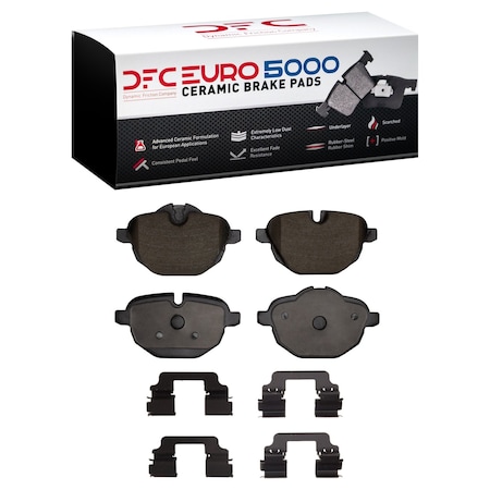 Dfc 5000 Euro Ceramic Disc Brake Pad Set,  1600-1473-01
