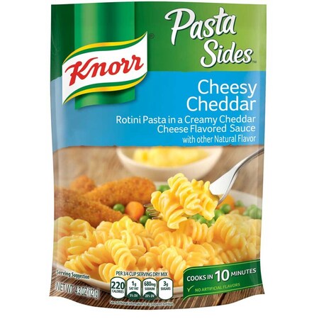 Knorr Professional Knorr Cheesy Cheddar Pasta Side Meal, 4.3 Ounce, 8PK 84159