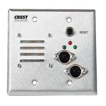 Crest Healthcare Pullcord Station, 4 9/16 in W 6422C