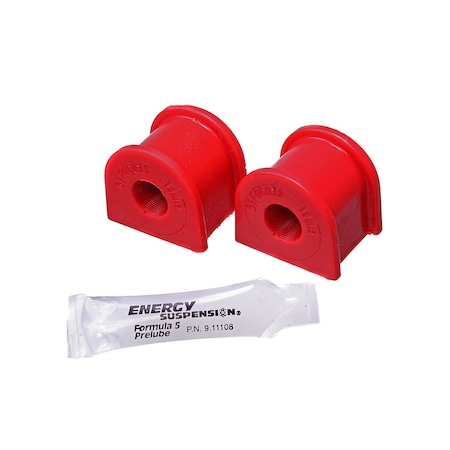 Energy Suspension Stabilizer Bar Mount Bushing, 16 Millimeter; Red; Polyurethane 19.5107R