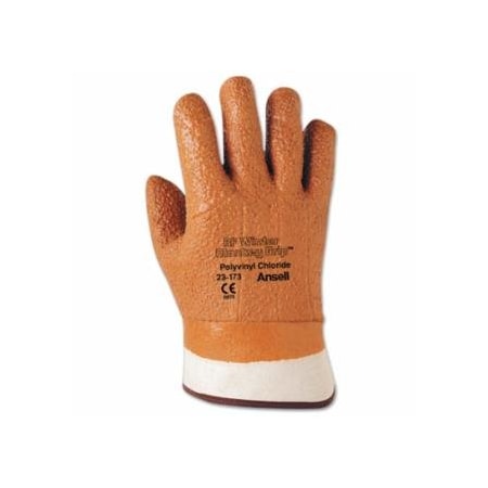 Activarmr 23-173 PVC-Coated Gloves, Size 10, Orange, 12PK 012-23-173-10
