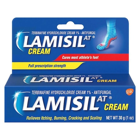 Generic Terbinafine HCL Cream, 1%, 1oz, : Lamisil AT 51672208002