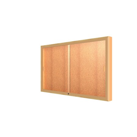 Ghent Wall Display Case 60x36x4, Cork 88-3660CK-GD