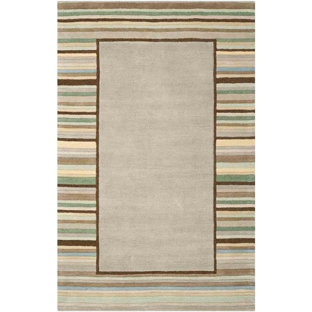 Safavieh Martha Stewart Tufted & Hand Loomed Rectangle RugTadpole Green 5 x 8 ft. MSR4715A-5