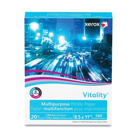 Yamaha 20 lbs Vitality Multipurpose Print Paper, 92 Bright White - 500 Sheets per Ream 3R02047PY