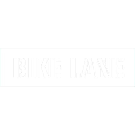 Lyle Bike Lane, 42x12, Non-Reflective, None G-16577-NS_42x12