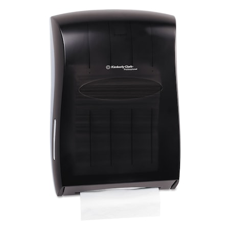 Kcprof Universal Towel Dispenser, 13.31 X 5.85 X 18.85, Smoke 9905