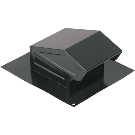 Broan-Nutone 636 Steel With Baked Black Finish Roof Cap 636