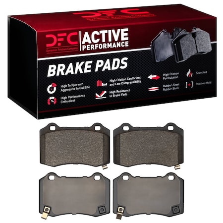 Dfc Active Performance, Disc Brake Pad Set,  1115-1053-00