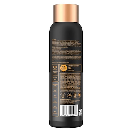 Shea Moisture African Black Soap Calm and Clearing Body Wash, 18 Fluid Ounce, 4PK 64319252