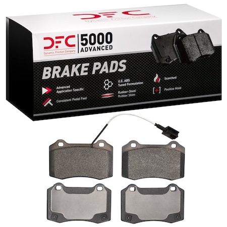 Dfc 5000 Advanced, Disc Brake Pad Set,  1551-1270-00