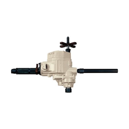 Ingersoll-Rand Air-Powered Drill, 3 hp, T-Handle 33SKA