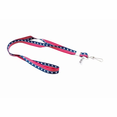 Sicurix SICURIX Patriotic Lanyard Hook Flat Style RED WHITE BLUE (97510) 97510
