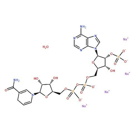 Ak Scientific beta-Nicotinamide adenine dinucleotide 2'-phosphate reduced tetrasodium salt hydrate (25mg), CAS 26 6179AH-25mg