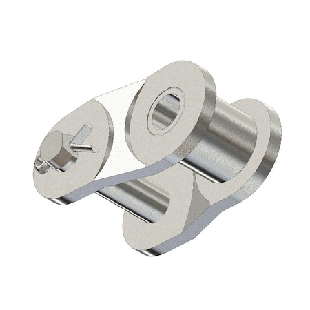 Senqcia Inspire Series SBR 50NPOL Single Strand Cottd Off Link, 50NP chain, 5/8 P, .87 OAW, .2 Pin, Stl S-50NPOL