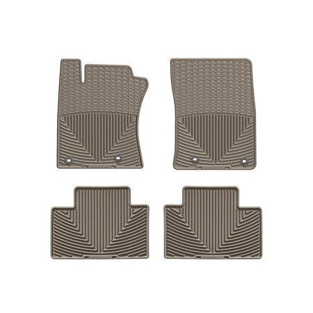 Weathertech Tan, Front and Rear All Weather Floor Mats W307TN-W136TN