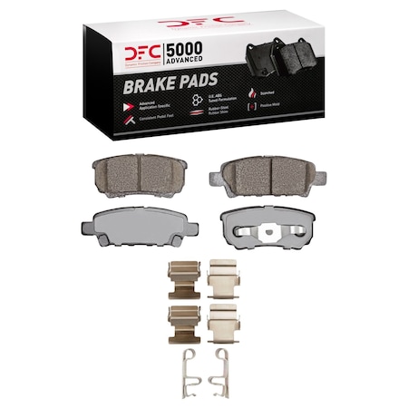 Dfc 5000 Advanced Disc Brake Pad Set,  1551-1037-01