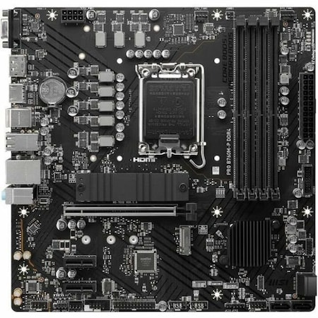 Msi Pro PRO B760M-P DDR4 Gaming Desktop Motherboard B760MPD4