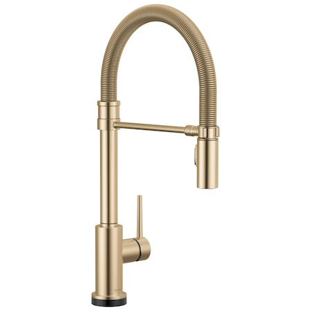 Delta Trinsic Touch2O Technology Kitchen Faucet with Touchless Technology 9659TL-CZ-DST