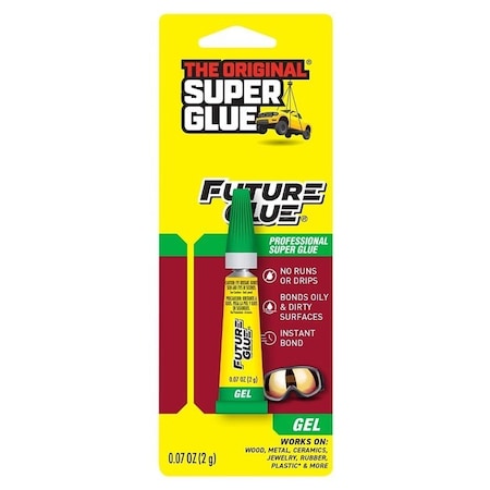 Future Glue 15110 Instant Adhesive, Liquid, Characteristic, Clear, 2 g Tube 11710045