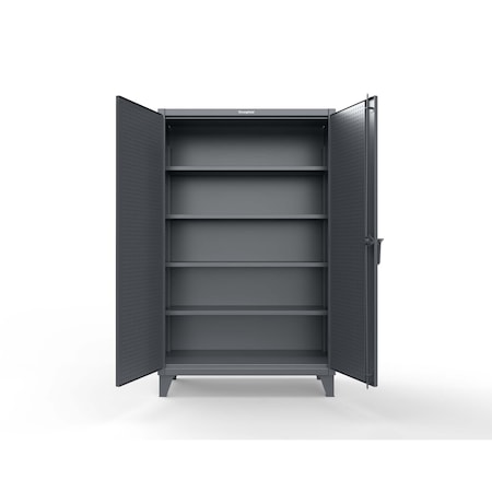 Strong Hold Pegboard Cabinet with 4 Shelves 46-PB-244