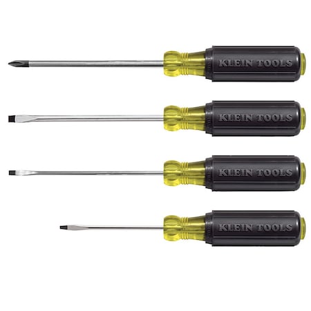 Klein Tools Screwdriver Set, Mini Slotted and Phillips, 4-Piece 85484