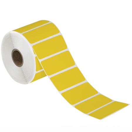 Tape Logic 3 x 1in Yellow Desktop Direct Thermal Label, 12PK THD342