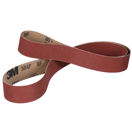 3M Cloth Belt, 6" x 186", 80+XF 384F